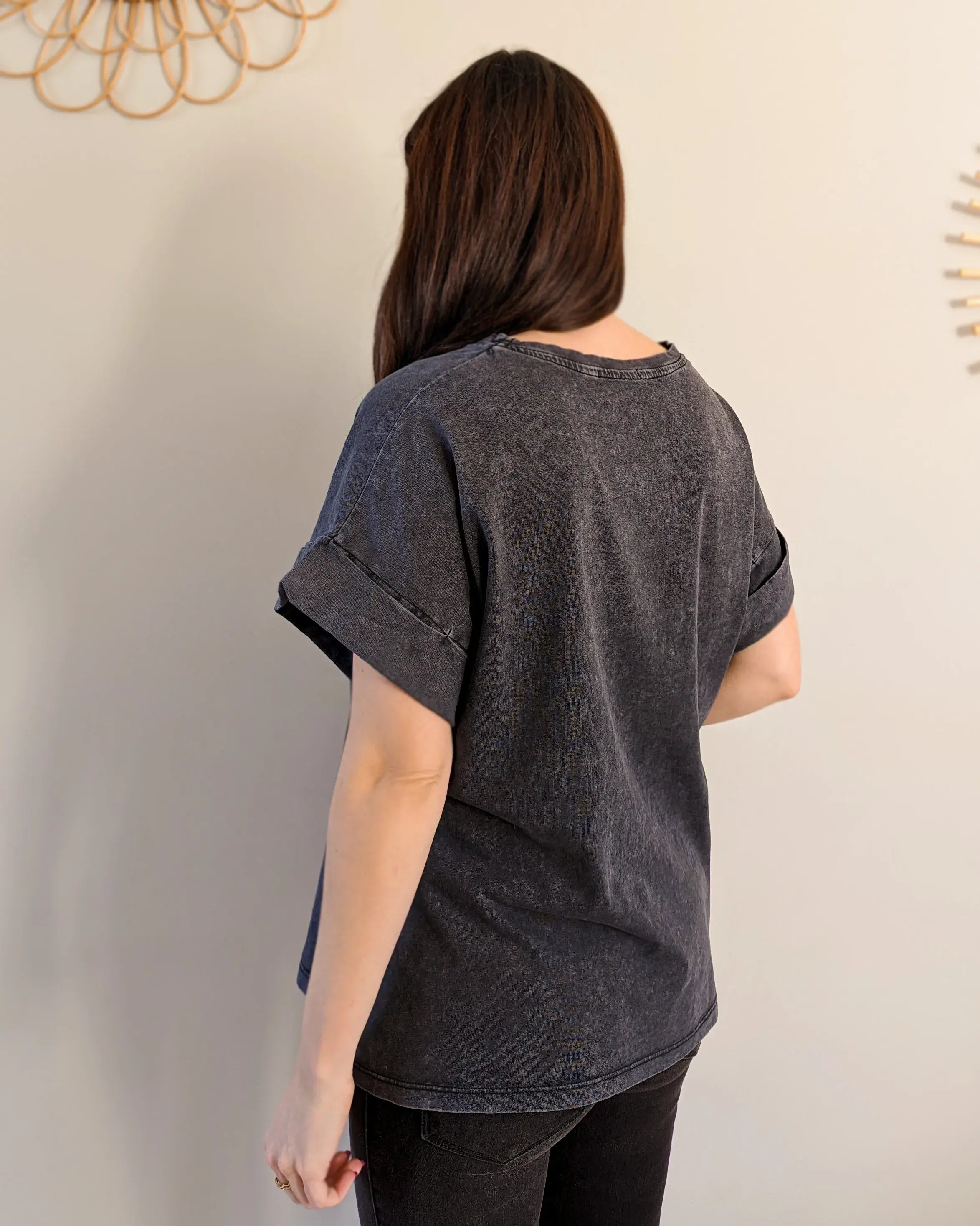 Gray T-Shirt - Rock And Roll