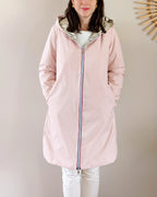 Imperméable Mandy Long - Rose/Doré