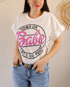 T-Shirt - Babe Blanc