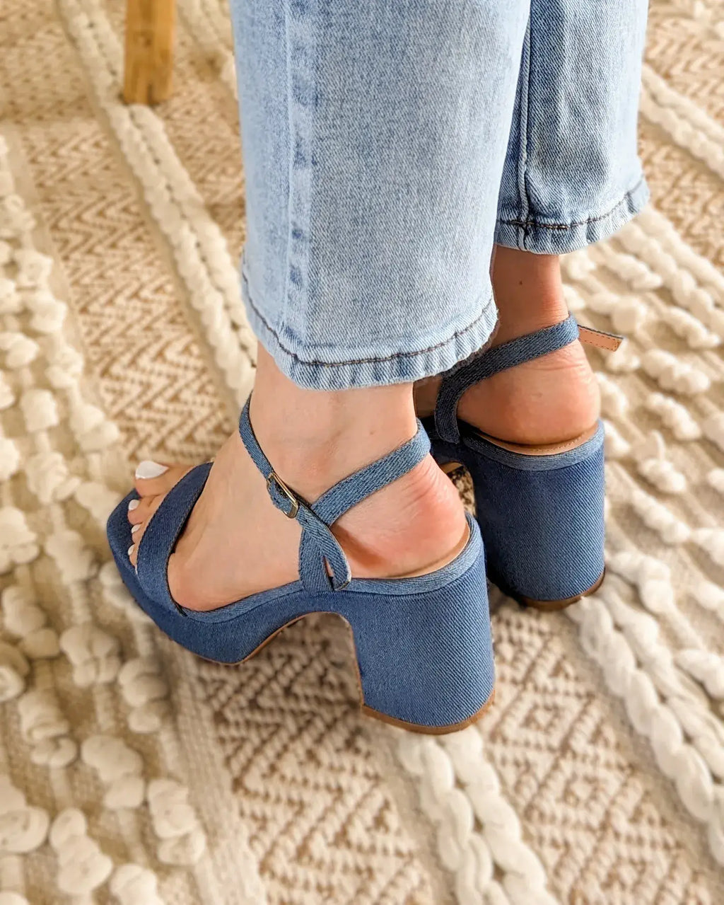 Jean sandals - Fanny