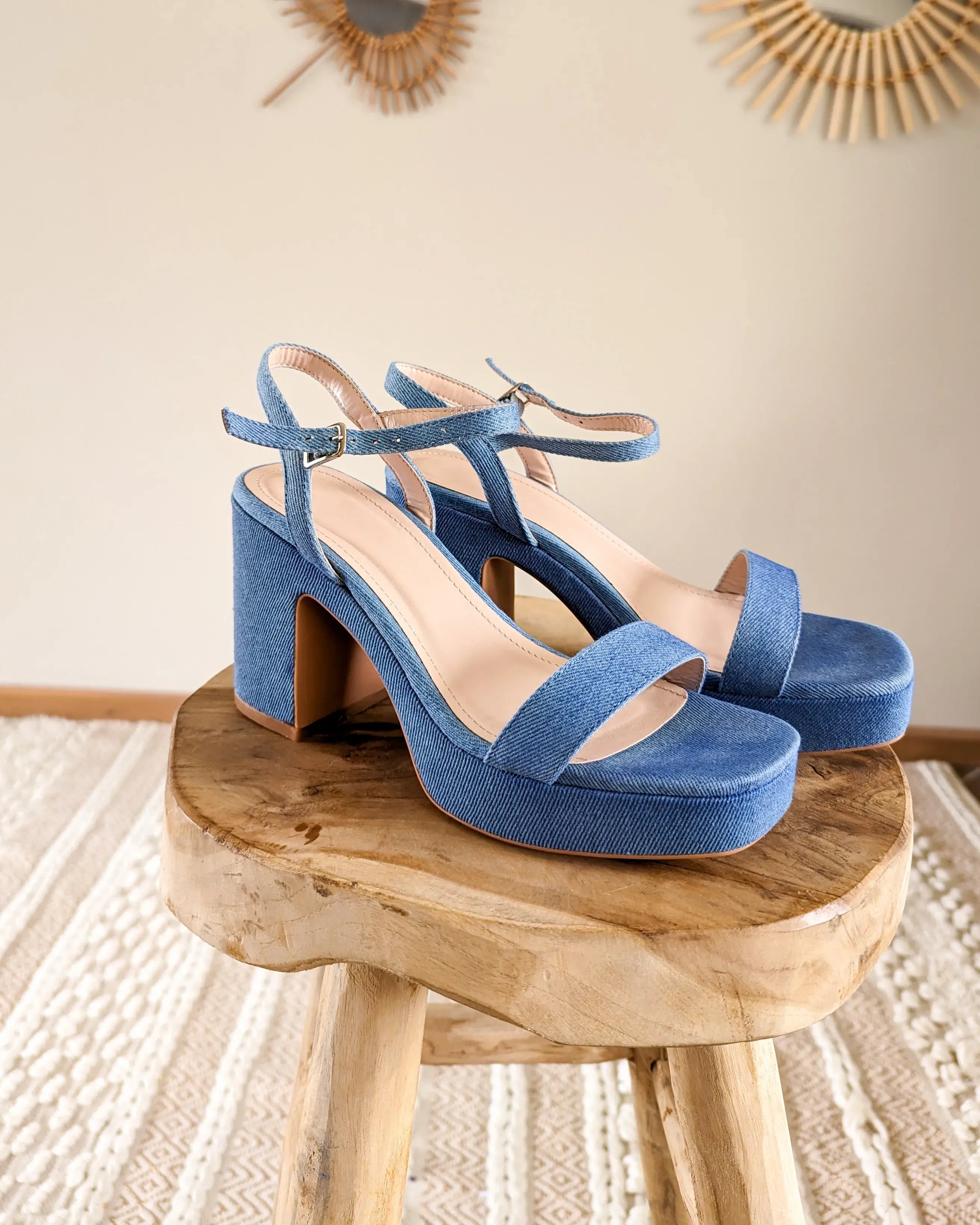 Jean sandals - Fanny