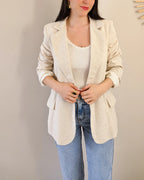 Chaqueta tipo blazer - Océane Beige