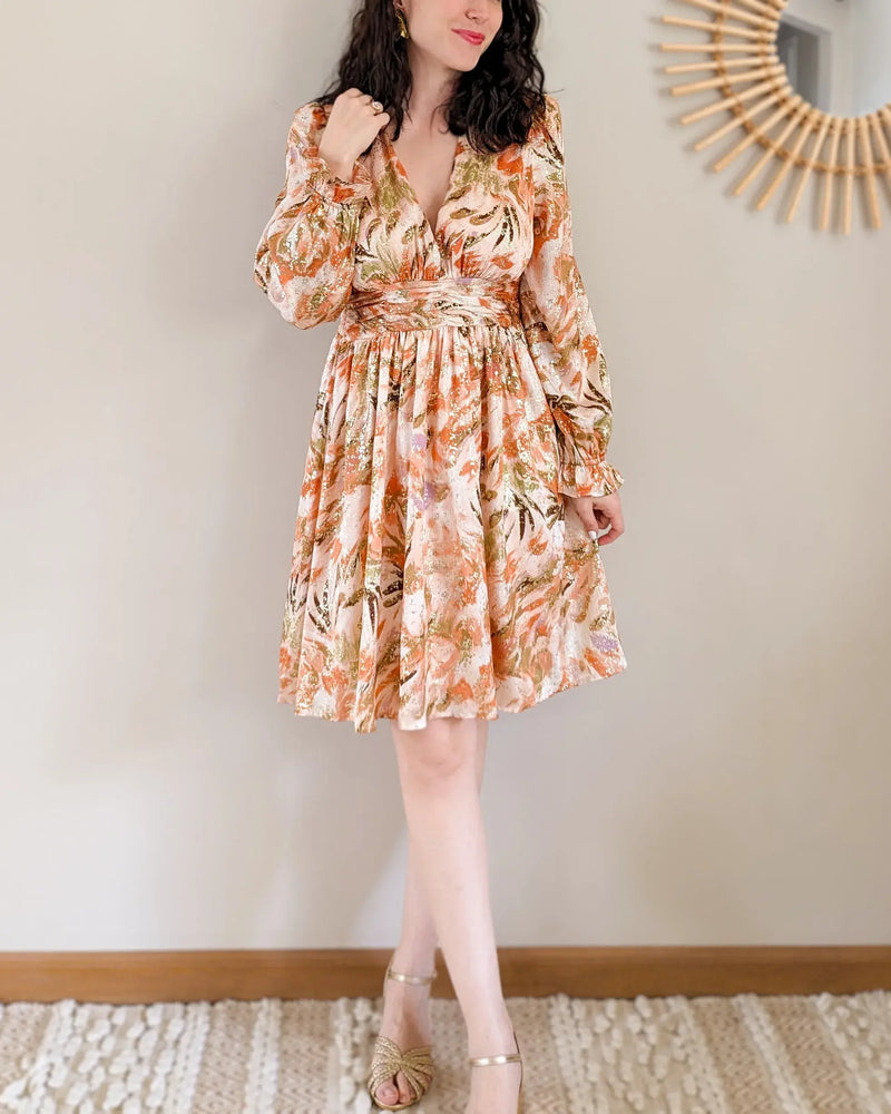 Robe Courte - Milena Orange