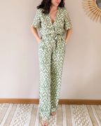 Patterned Jumpsuit - Carole Verte
