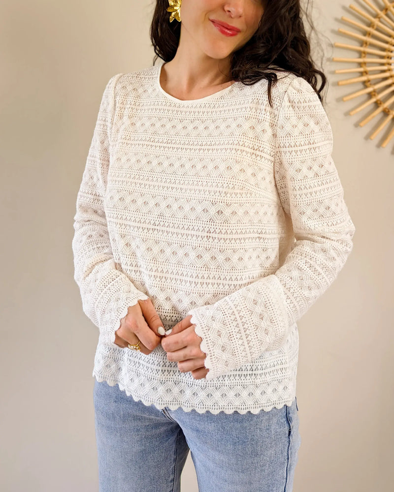 Blouse En Dentelle - Ashley