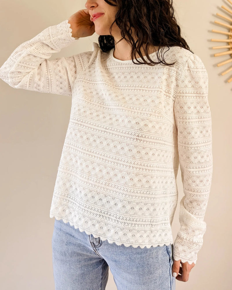 Blouse En Dentelle - Ashley