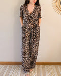 Leopard Jumpsuit - Roza