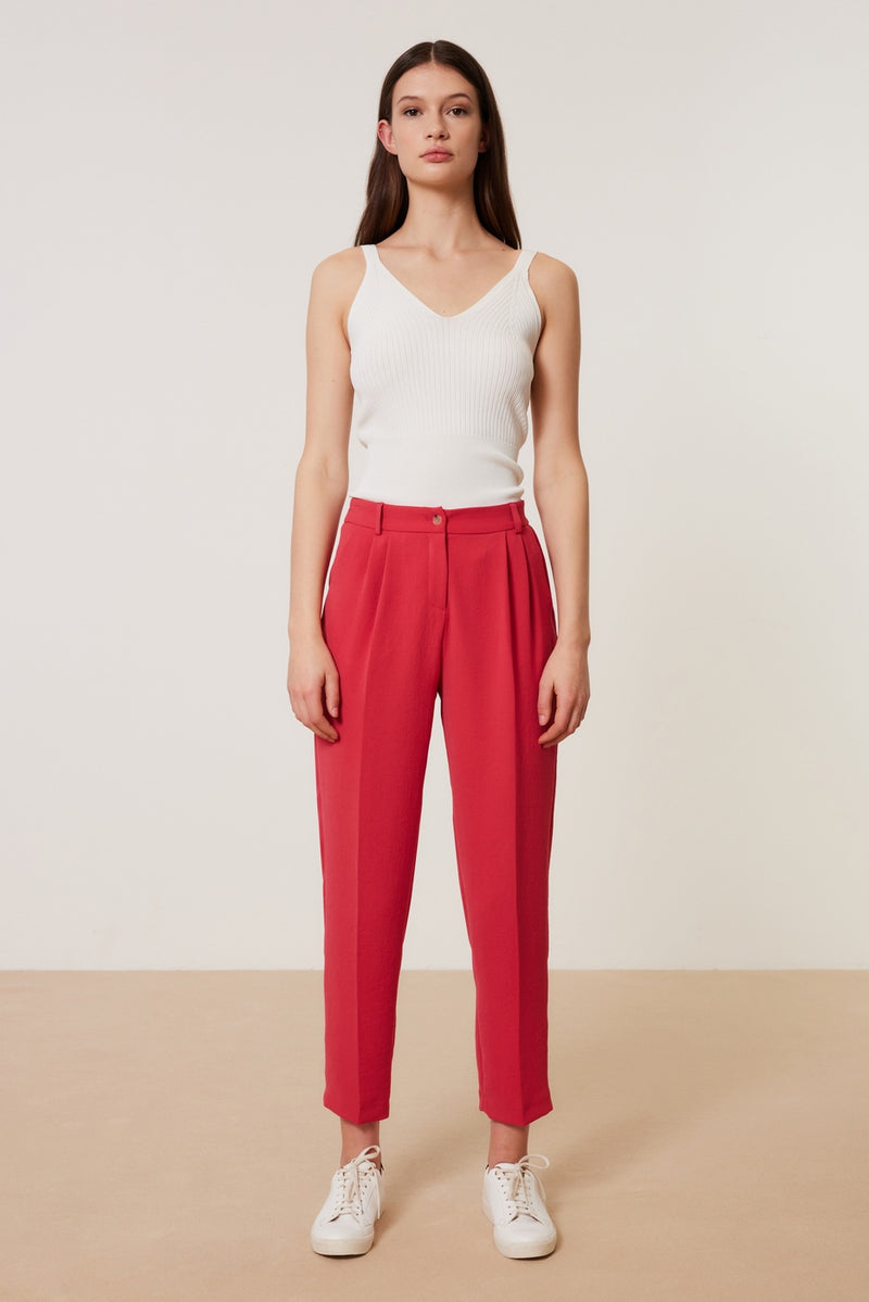 Pantalon Jemy - Rouge Baiser