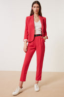 Pantalon Jemy - Rouge Baiser