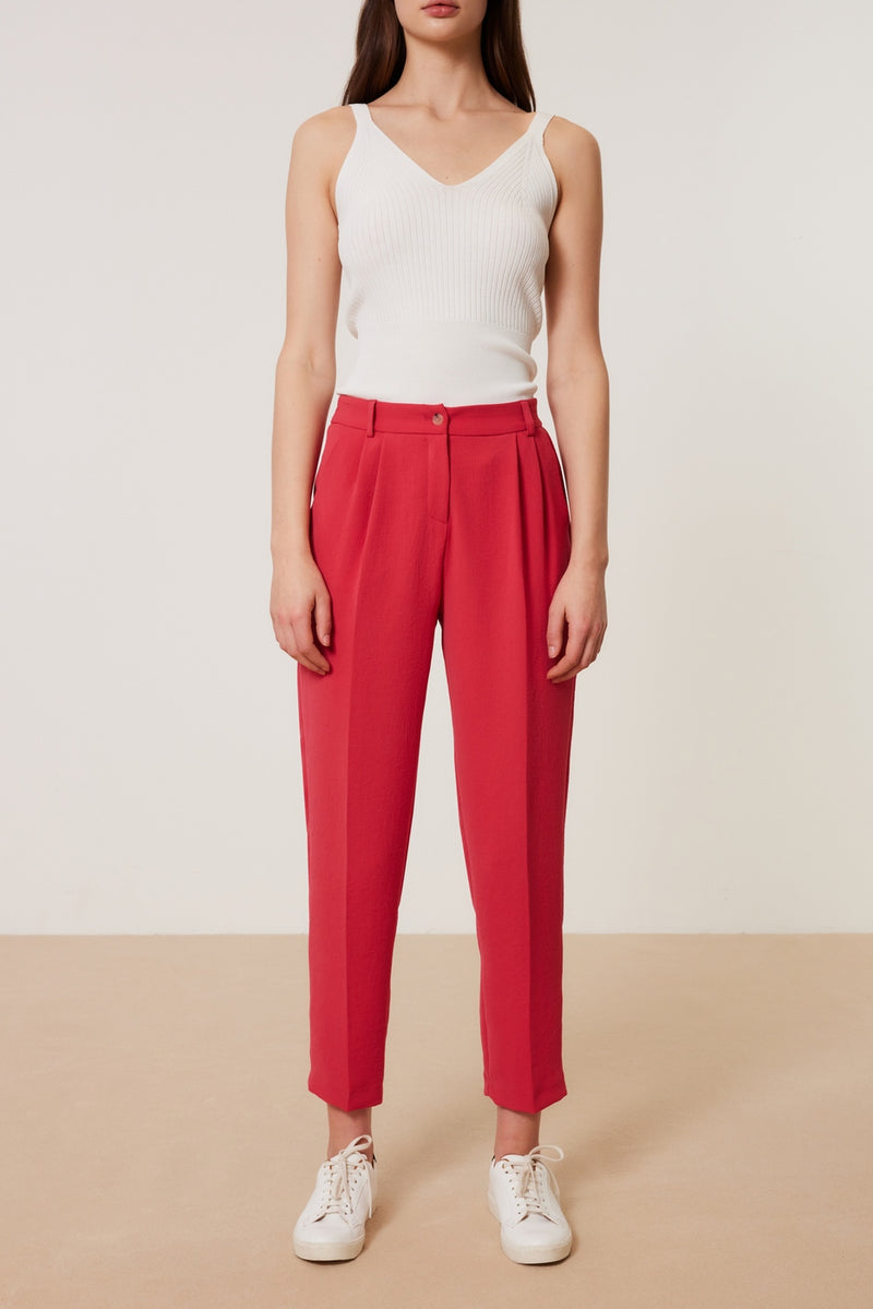 Pantalon Jemy - Rouge Baiser