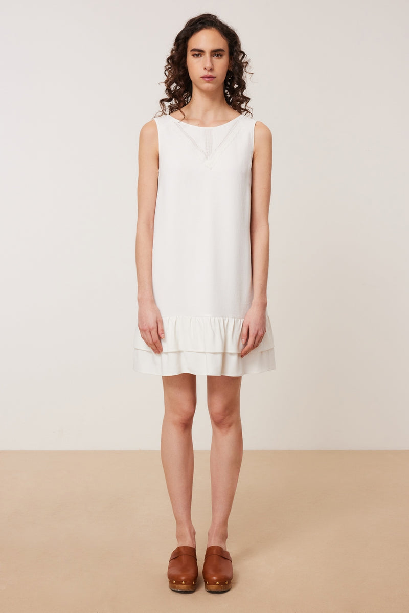 Robe Ruben - Ecru