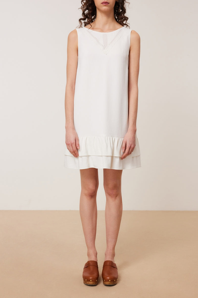 Robe Ruben - Ecru