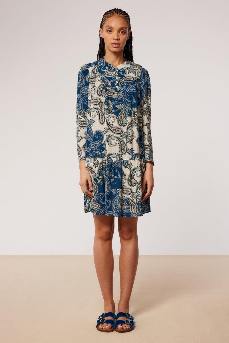 Robe Rome - Bleu Glacier