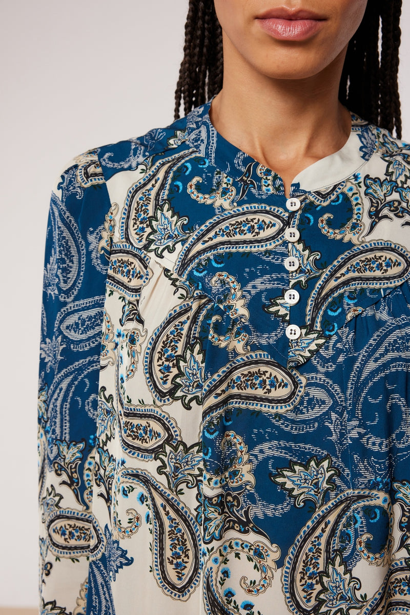Robe Rome - Bleu Glacier