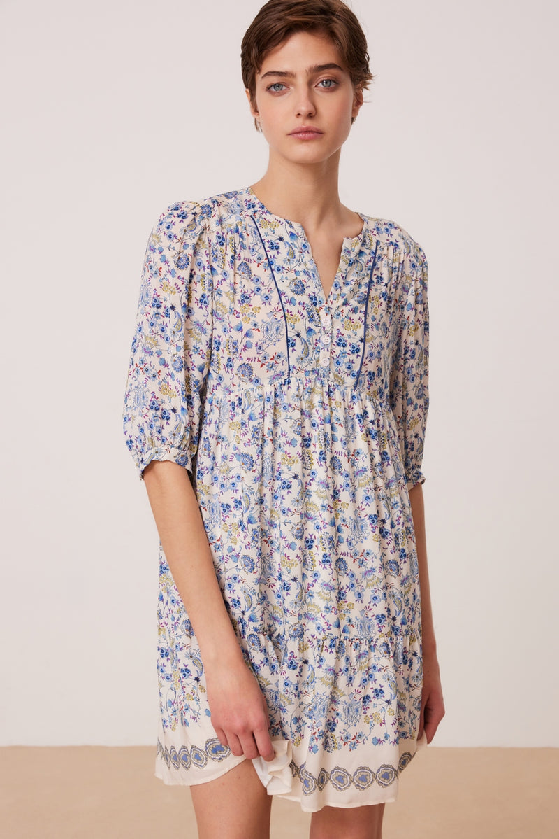 Robe Roselyse - Bleu Ciel