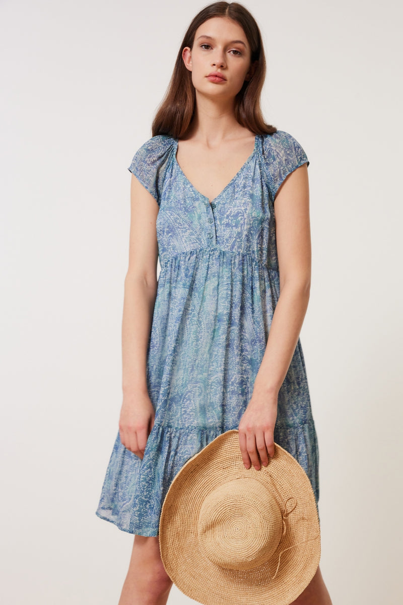 Robe Romarick - Bleu Grisé