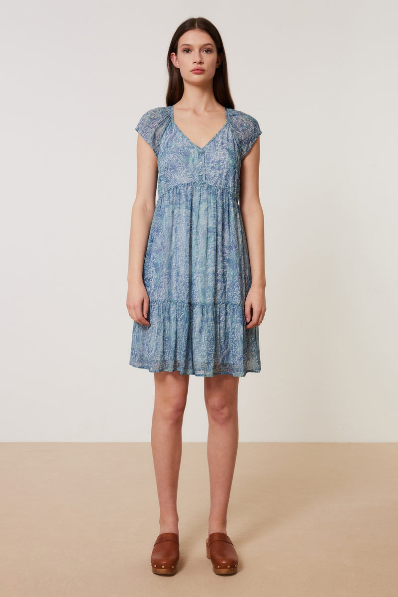 Robe Romarick - Bleu Grisé