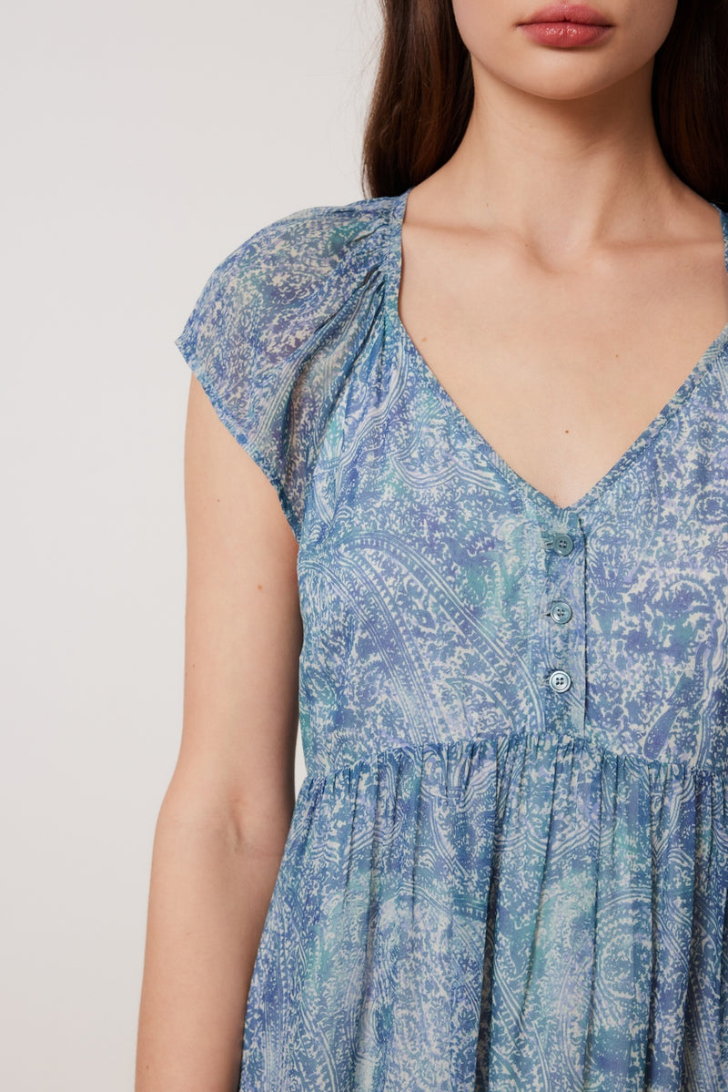 Robe Romarick - Bleu Grisé