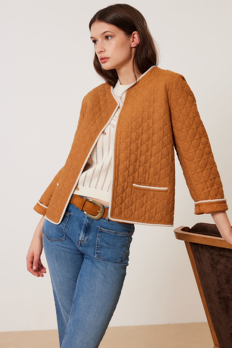 Veste Vivia - Caramel