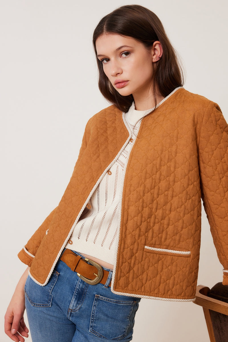 Veste Vivia - Caramel