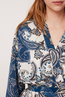 T-Shirt Violette - Bleu Glacier