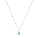 Pendentif "Blue Light" D0,01/2 Topaze 0,95/1 - Or Blanc 375/1000