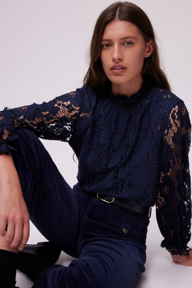 Blouse Charlotte - Marine