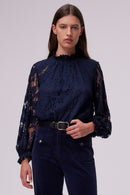 Blouse Charlotte - Marine