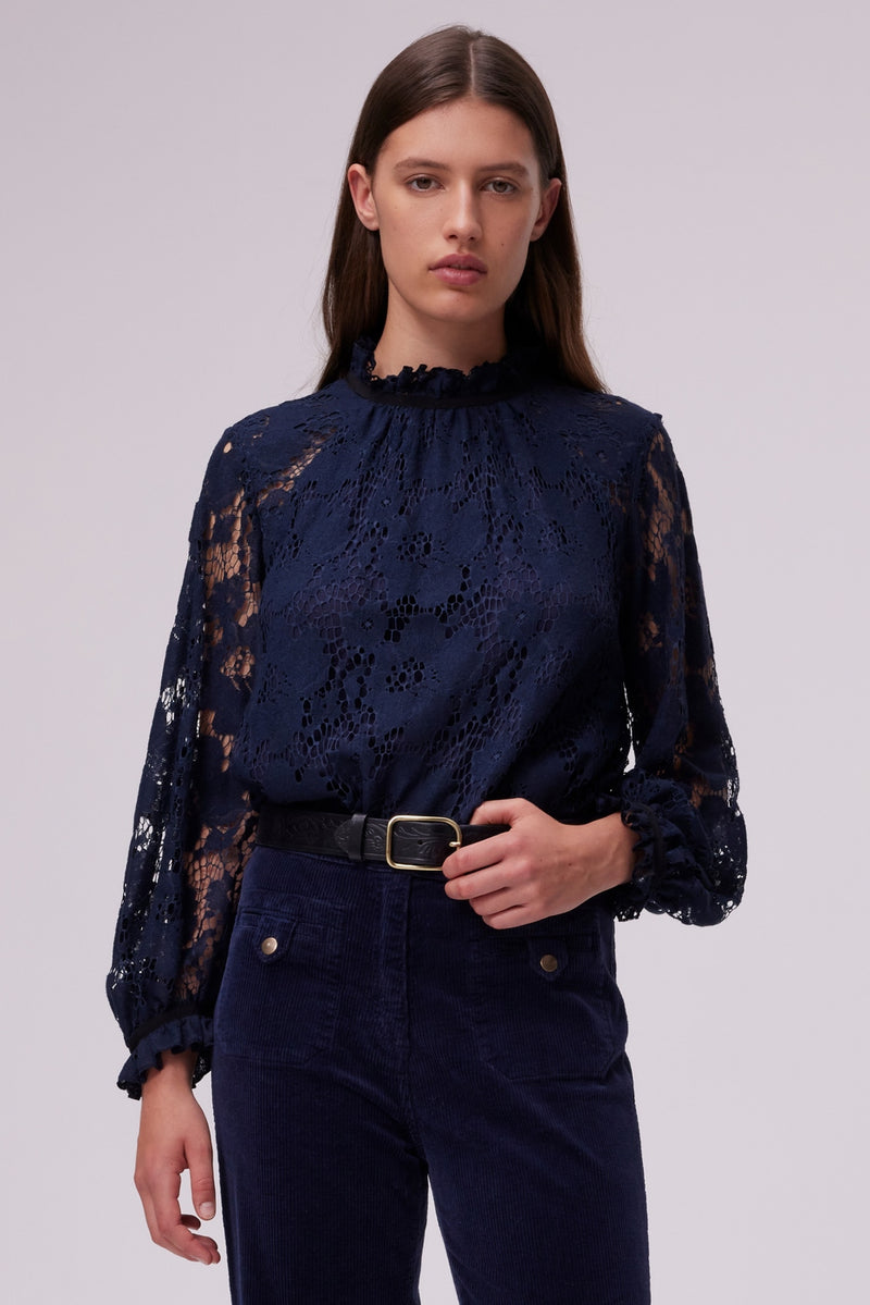 Blouse Charlotte - Marine