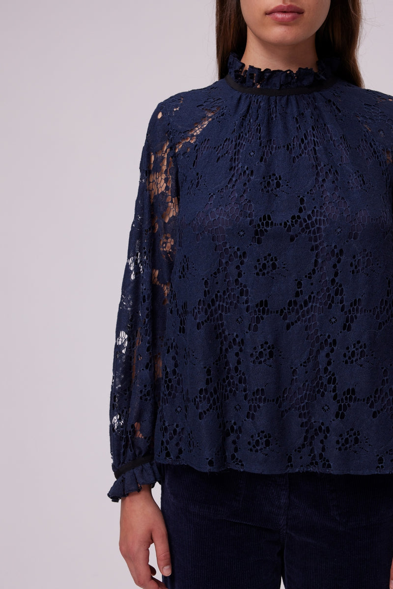Blouse Charlotte - Marine
