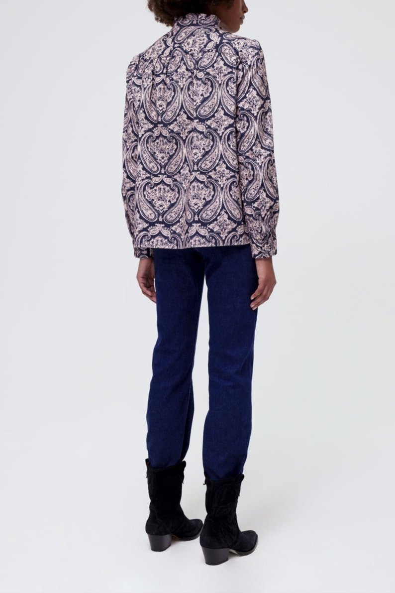 Blusa - Top Cyanne - Azul marino