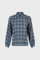 Chemise Chrysta - Bleu Orageux