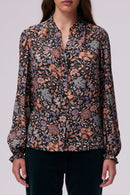 Top Celeste - Verde oscuro