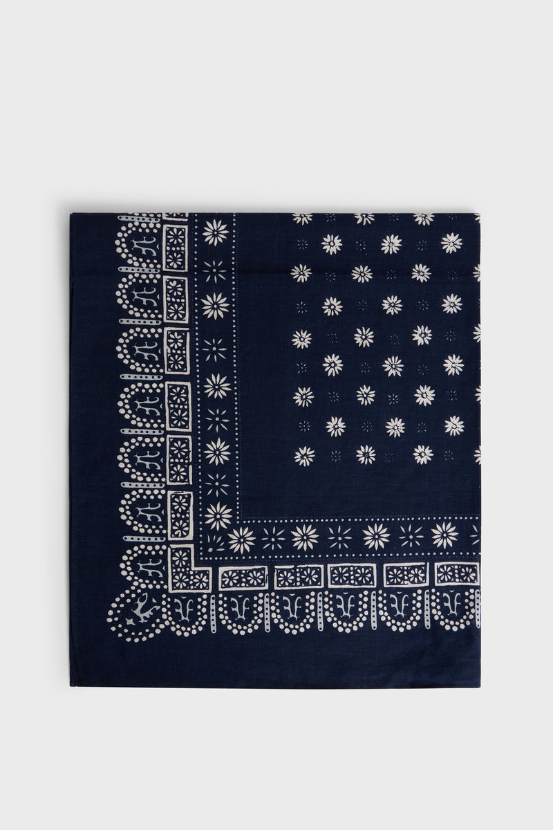 Foulard Hoda - Marine