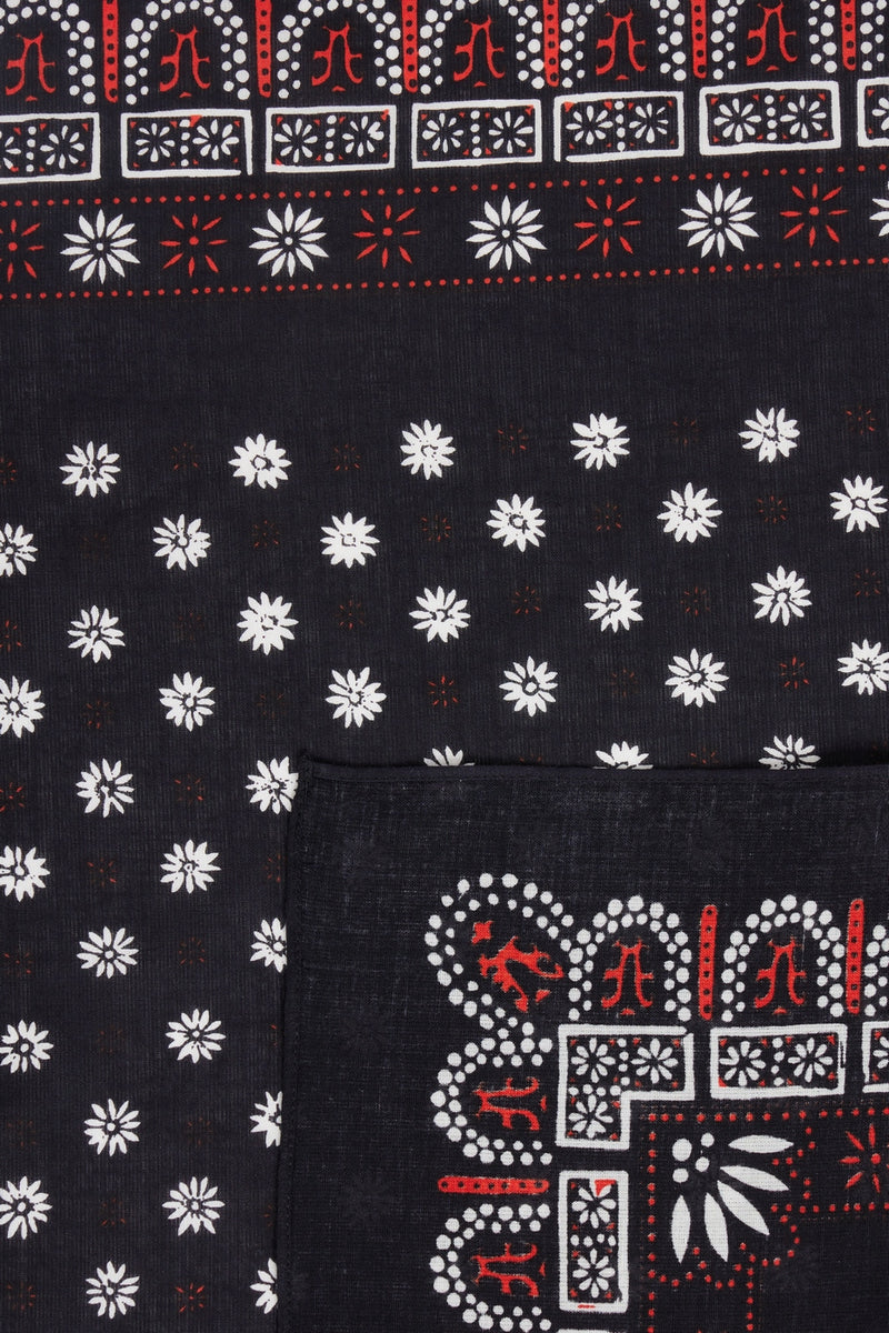 Foulard Hoda - Noir