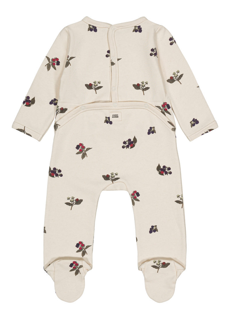Chubby Pajamas Ecru Blackberries