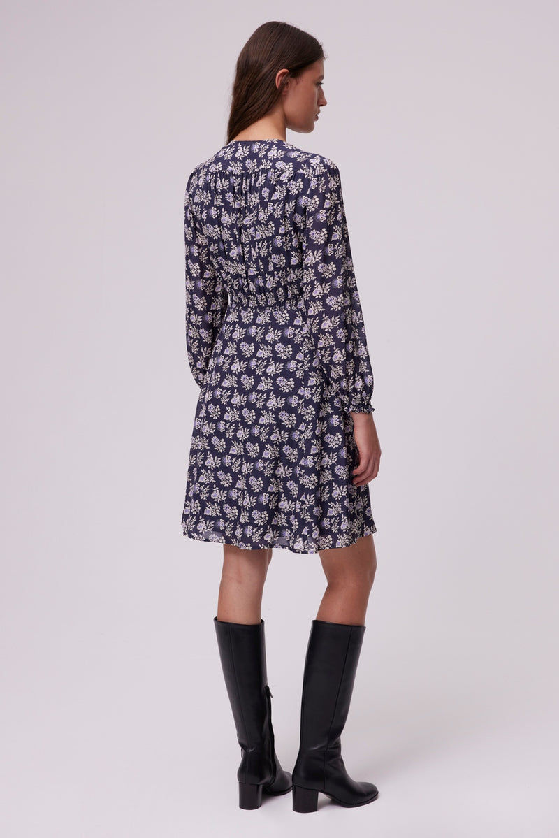Robe Richelieu - Marine