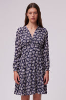 Robe Richelieu - Marine