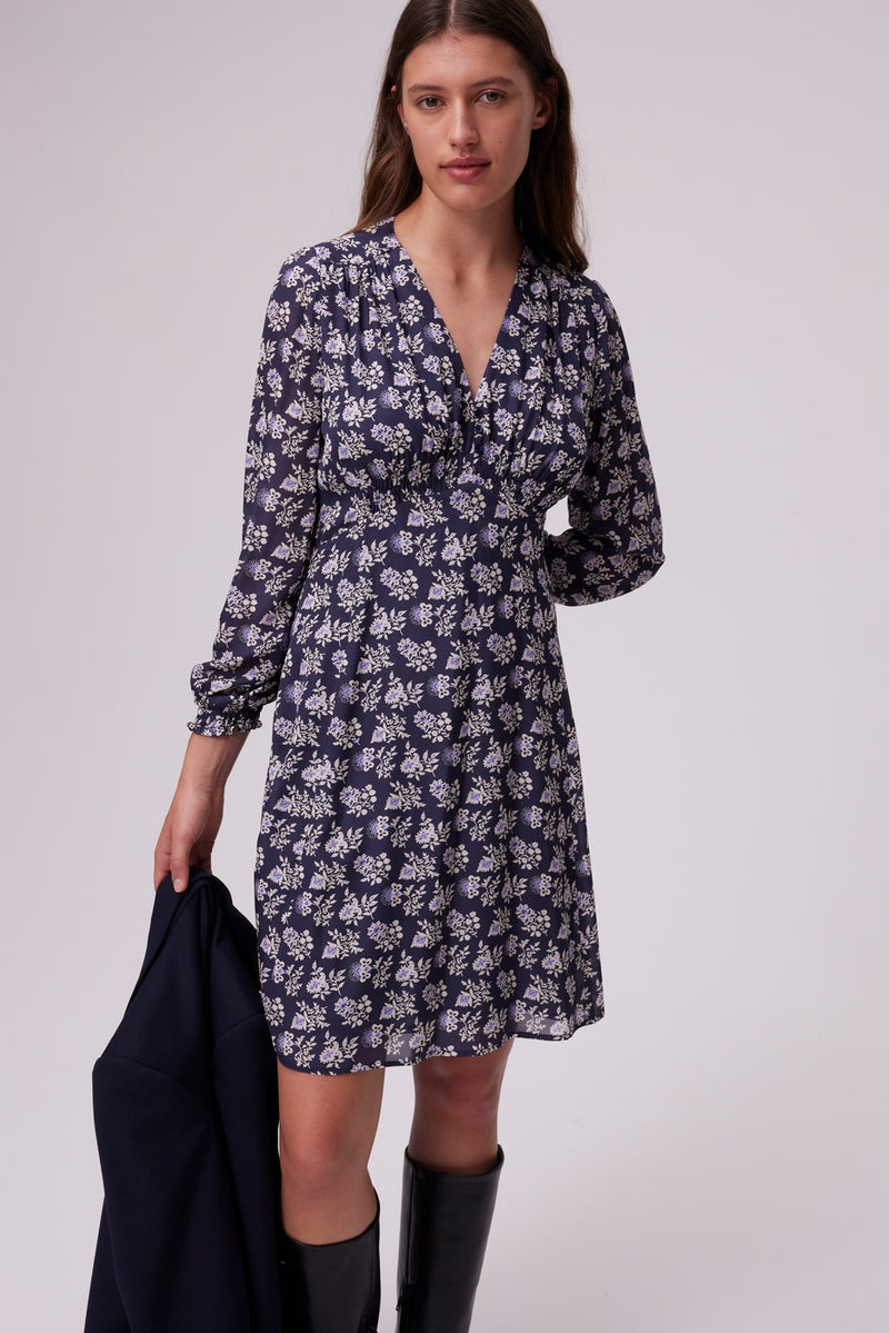 Robe Richelieu - Marine