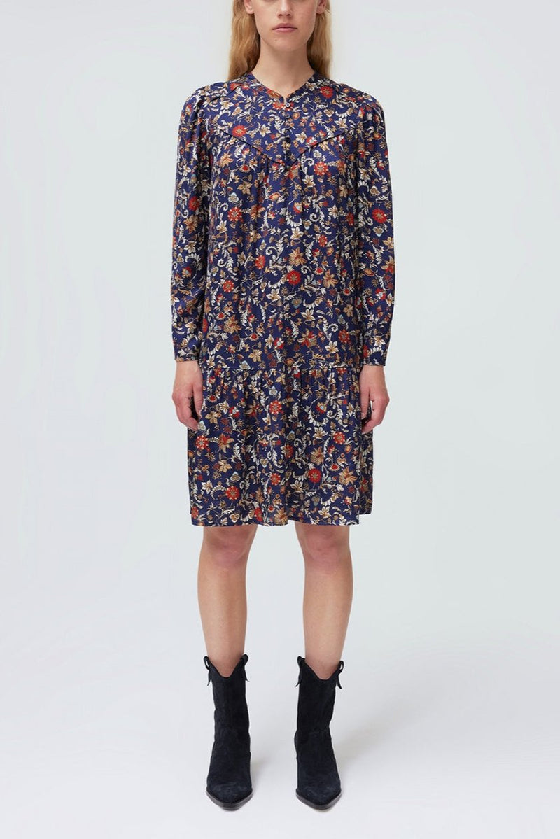 Robe Rebecca Fluide - Marine