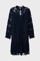 Romee Lace Dress - Navy