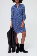 Reyes Dress - Ocean Blue