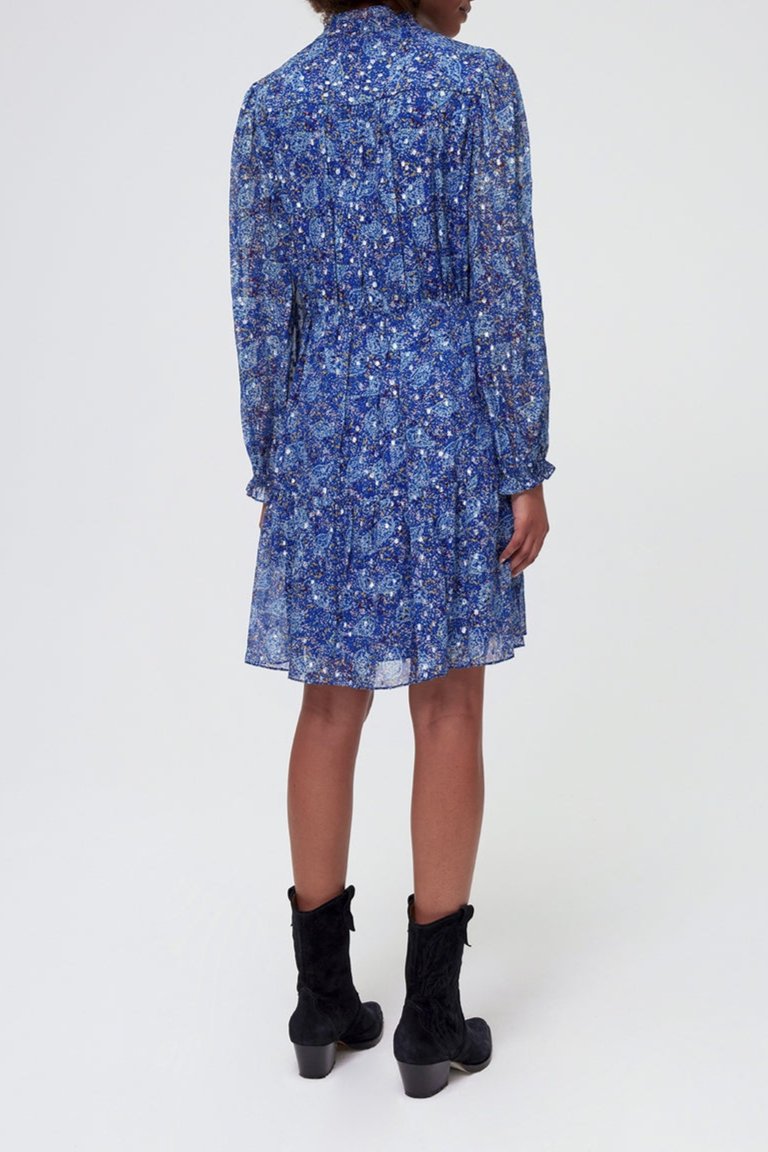 Reyes Dress - Ocean Blue