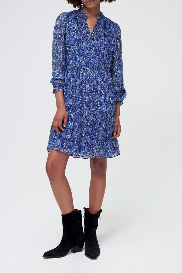 Reyes Dress - Ocean Blue