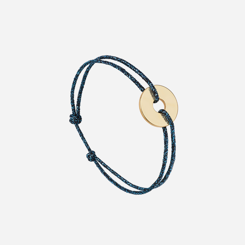 Bracelet Pyrgos - Bleu Marine Pailleté