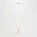 Pendentif "Gold Circles" Diamants 0,02/6 - Or Jaune