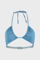Haut Bikini Lam - Marine