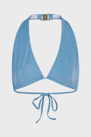 Haut Bikini Lam - Marine