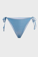 Bas Bikini Lame - Marine