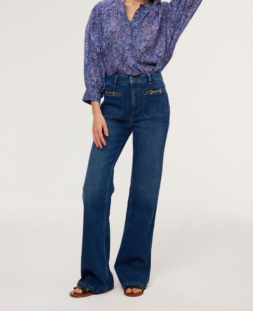 Blusa Aileen - Azul Cielo